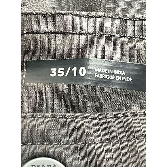 prAna Mens Gray Standard Fit Cargo Shorts Size 35/10 - Picture 6 of 13